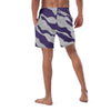 Tiger Purp Swim Trunks