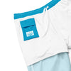 Pacific Blue Swim Trunks