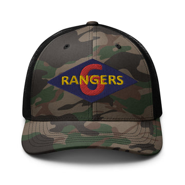 6th RTB Camouflage Trucker Hat