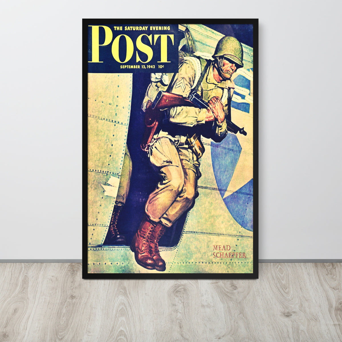 Paratrooper Framed Poster