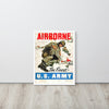 WW2 Army Airborne Framed poster