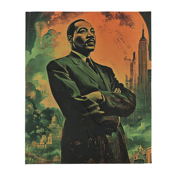 MLK Throw Blanket