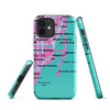 Miami Map iPhone® Case