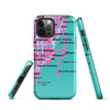 Miami Map iPhone® Case