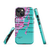 Miami Map iPhone® Case