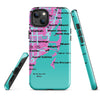 Miami Map iPhone® Case