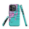 Miami Map iPhone® Case