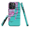 Miami Map iPhone® Case