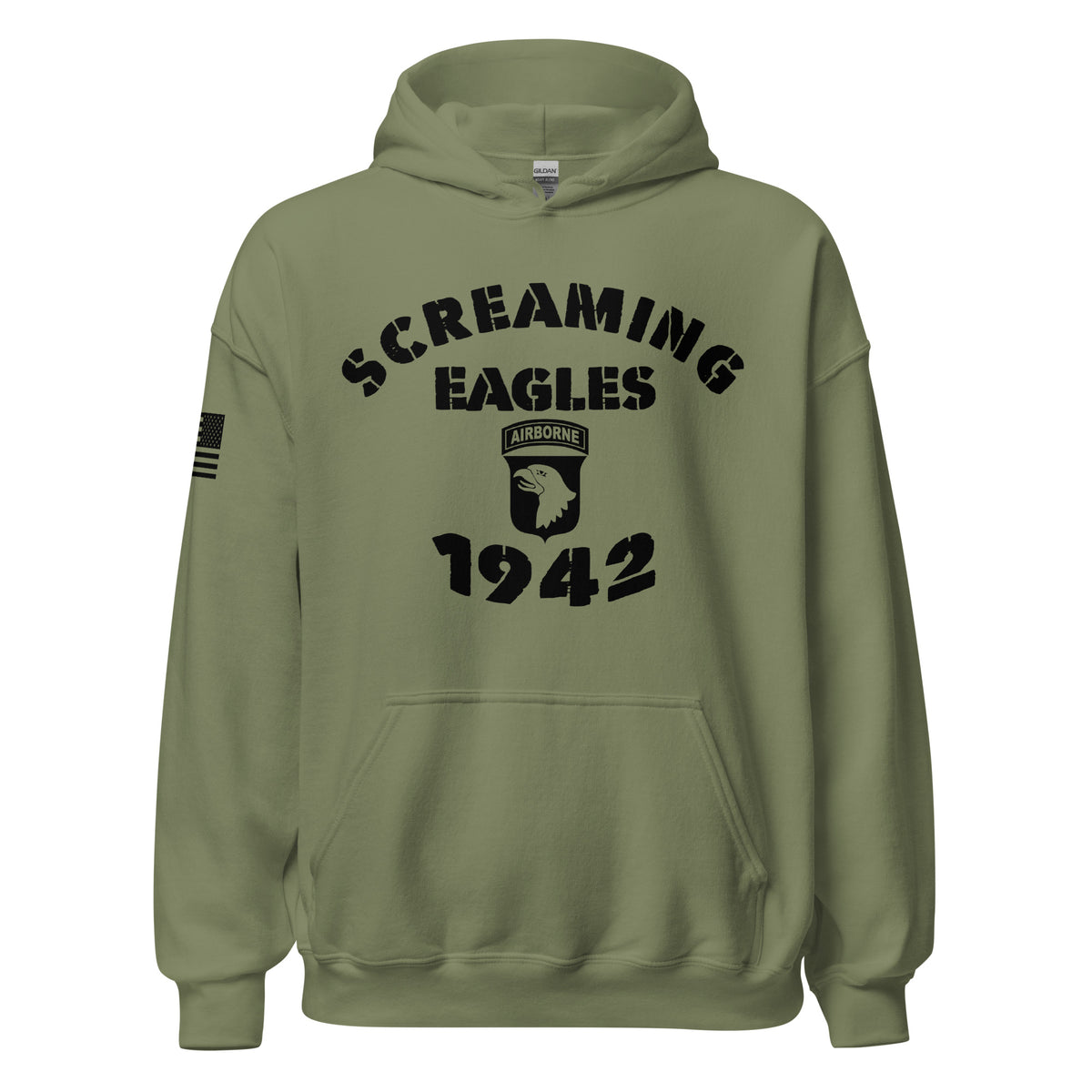Screaming Eagles 1942 Hoodie