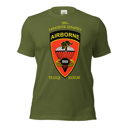 Triple Nickles  (555th BN) T-shirt