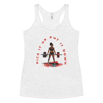Deadlifts Racerback Tank