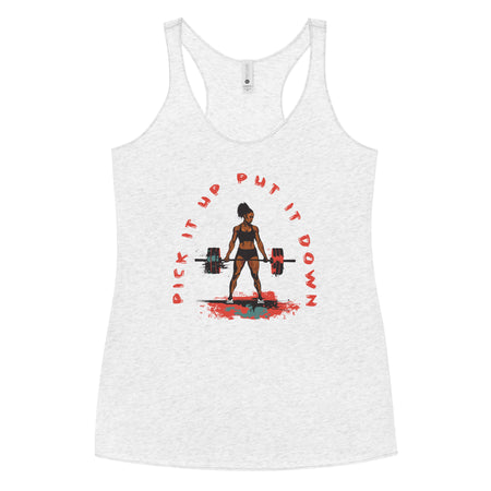 Deadlifts Racerback Tank