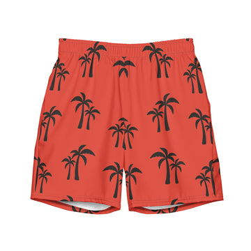 Cherry Red Swim Trunks
