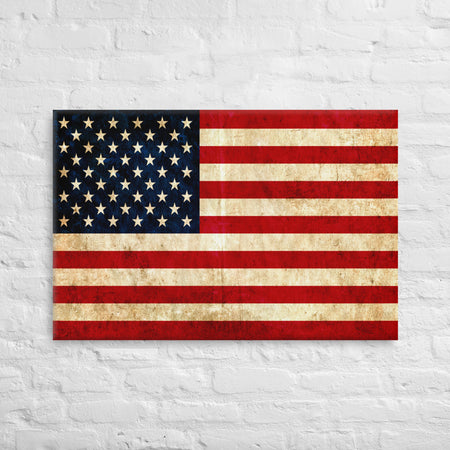 US Flag Canvas