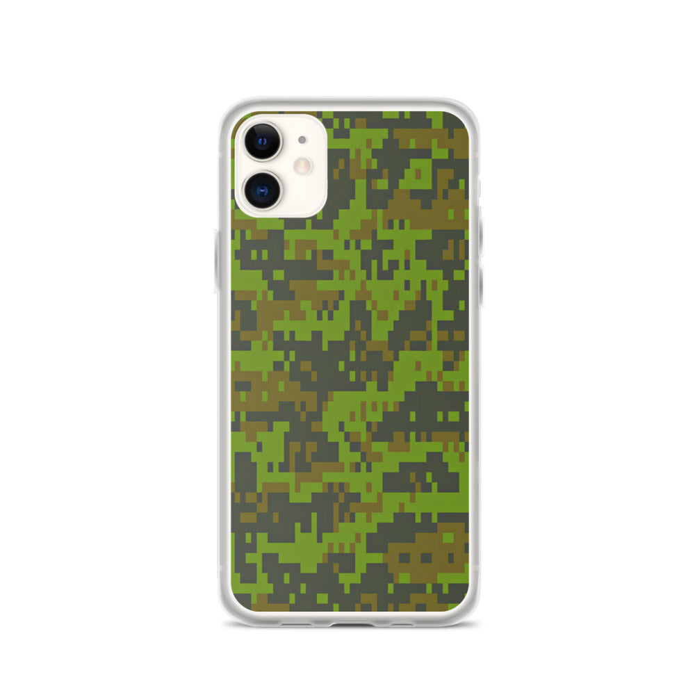 Woodland Digital Camo iPhone Case