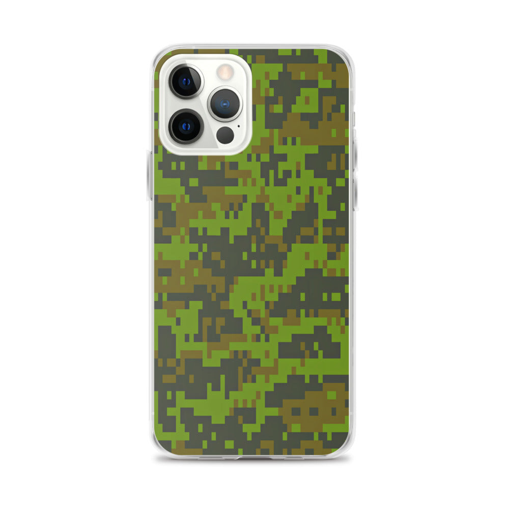 Woodland Digital Camo iPhone Case