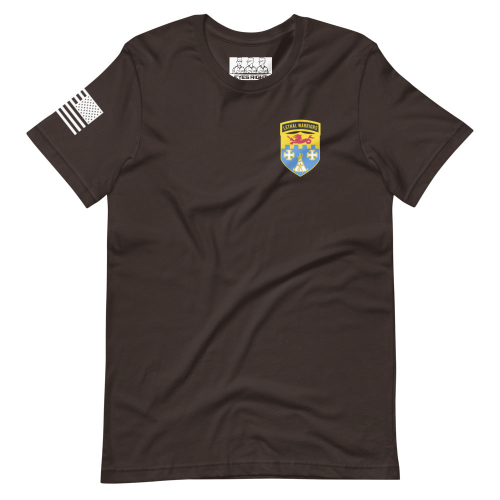 The Warriors Emblem Long Sleeve T-Shirt 100% Cotton / 3XL / Brown