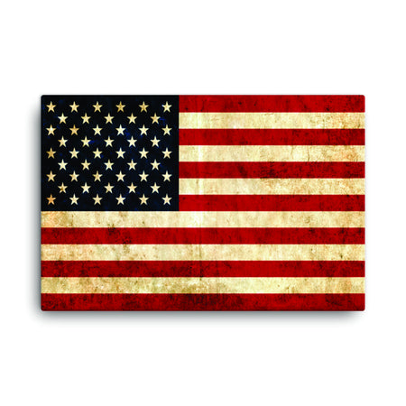 US Flag Canvas